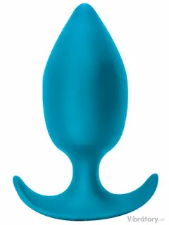 Anální kolík s vnitřní kuličkou Spice It Up! Insatiable Aquamarine