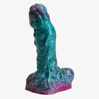 Uncover Creations The Alien III Medium, prémiové silikonové dildo 19,5 x 4,4–4,9 cm