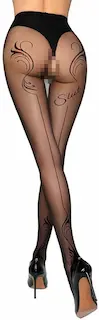 Slut – Open Crotch Pantyhose S-M