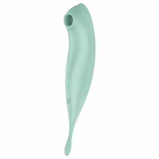 Satisfyer Twirling Pro – vibrátor na klitoris ovládaný aplikací (máta)