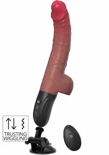 Hidden Desire Realistic Thrusting and Wiggling Vibrator