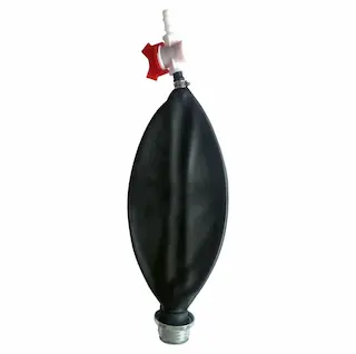 GasMaster Gas Mask Rebreathing Bag with Valve, příslušenství k plynové masce pro breath control play