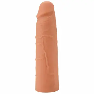 Hidden Desire Inferno Sleeves Penis Sleeve 18 cm, realistický zvětšující návlek na penis 18 x 4,5 cm