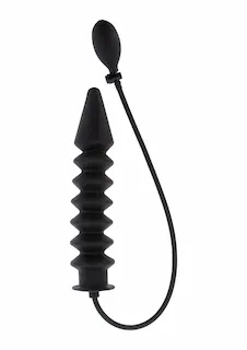 Hidden Desire Inflatable Ribbed Plug Expert