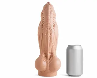 Hankey’s Toys Rule 34: Cat Dildo L, prémiové silikonové dildo s Vac-U-Lock 30 x 5,2–8,3 cm