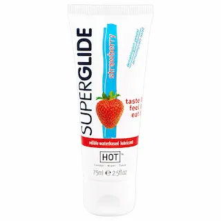 SUPERGLIDE jahodový lubrikační gel Strawberry (75 ml)