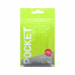 Tenga Pocket jednorázový masturbátor (7 cm), zelený