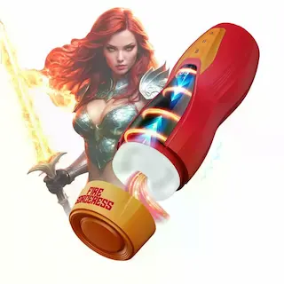 Automatický masturbátor Masturs Solara Fire Sorceress (26,5 cm)