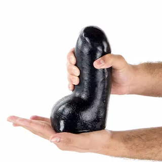 Hung Lock The Big One, vinylové dildo s Vac-U-Lock 19 x 7 cm