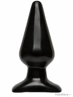 Anální kolík Classic Smooth Large (velký), černý