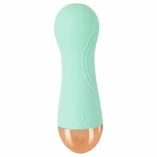 Cuties – akumulátorový, vodotěsný mini vibrátor (zelený)