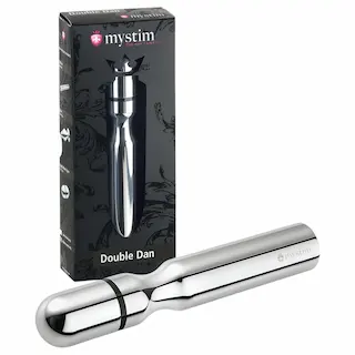 mystim – elektro stimulátor pro muže – kovový rukojeť