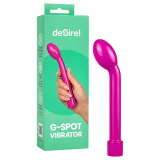 Desirel – zakřivený vibrátor na G‑bod (růžový)
