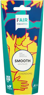 Fair Squared Single: Smooth, 10 Fair Trade condoms