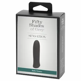Fifty Shades of Grey – mini vibrátor – vodotěsný – černý