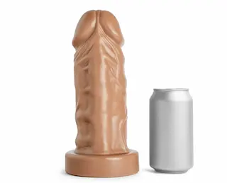 Mr. Hankey’s Toys LW Tip L, prémiové silikonové dildo s Vac-U-Lock 23,4 x 6,3–8,3 cm
