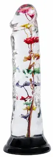 LOVISS – Helichrysum – Garden Flower Dildo Texture – Transparent