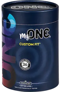 MyOne Maxi-Pack: Custom Fit, size 69G, 36 condoms