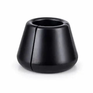 Slave4master Magna-Chute Ball Stretcher Black M, natahovač varlat z nerezové oceli