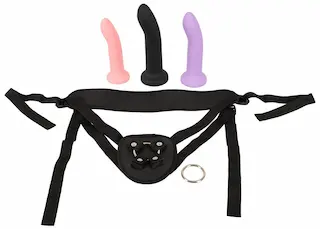 Vaše Strap-On 3-dílná Sada s Postrojem