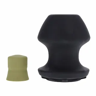 Fort Troff x Doc Johnson Kum Keeper Medium, silikonový anální kolík se zátkou 7,6 x 6,4 cm