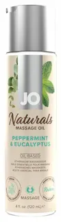 System JO – Naturals Massage Oil Peppermint & Eucalyptus 120 ml