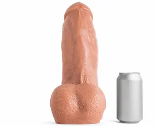Mr. Hankey’s Toys Aaron Klein XXL, prémiové silikonové dildo s Vac-U-Lock 32,4 x 7,4–9,9 cm