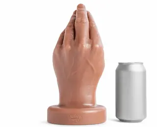 Mr. Hankey’s Toys Handyman XXXL, prémiový silikonový anální kolík 25,2 x 7,4–10,8 cm