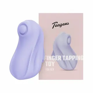 Teazers Finger Tapping Toy, silikonový stimulátor na prst pro ženy a páry