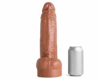 Mr. Hankey’s Toys Dominic Pacifico LG/XL, prémiové silikonové dildo s Vac-U-Lock 32,3 x 6,4–7,7 cm