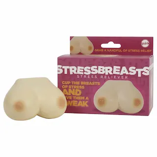 Stresszbalónek – prsa – sada 2 kusy