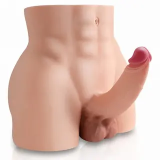 Slave4master Male Torso Rafael, realistické dildo a masturbátor – anál