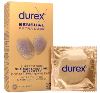 DUREX Sensual Extra Lube 10 pcs