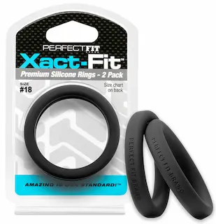 PerfectFitBrand Xact-Fit – Cockring 2-Pack, medium