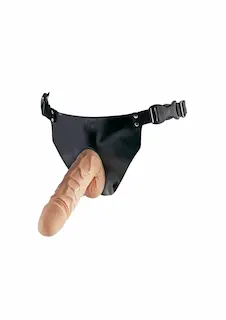 Gelový připínací penis Real Cock (18 cm)