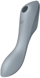 SATISFYER – CURVY TRINITY 3 AIR PULSE VIBRATOR GREY
