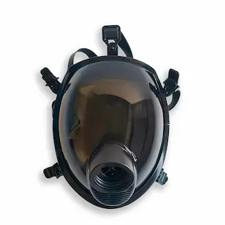 GasMaster MSX Full Visor Gas Mask Smoke, plynová maska bez filtru