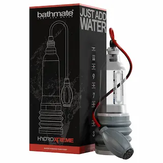 Bathmate HydroXtreme 7 Wide Boy – hydropumpa, bez příslušenství (průhledná)