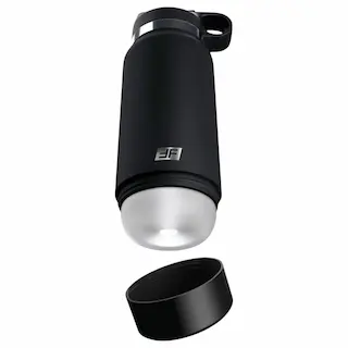 PDX – Fap Flask Thrill Seeker – masturbátor v lahvi (černý)