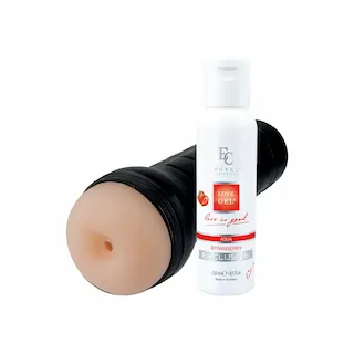 Sada – Masturbátor Australis a Lubrikant Strawberry 250ml