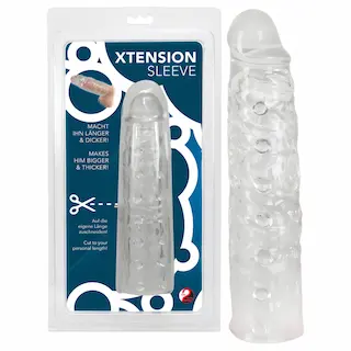 You2Toys – prodlužovací návlek na penis – průhledný
