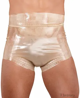 LateX Latex Diaper čiré