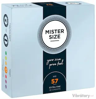 Mister Size 57mm pack of 36