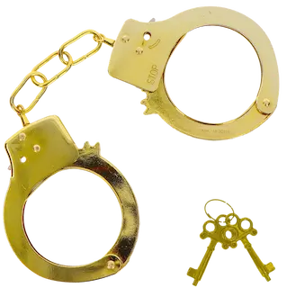 ToyJoy Metal Handcuffs gold