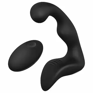 Cheeky Love Booty – akumulátorový, rádiový prostatický vibrátor (černý)