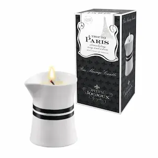 Mystim A trip to Paris – luxusní masážní svíčka – 120 g