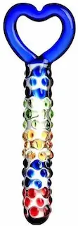 Skleněné dildo Envy Me (15 cm)