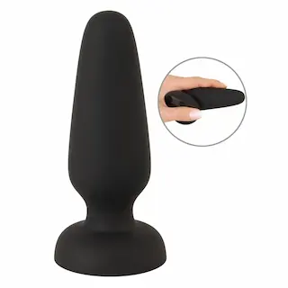 Black Velvets Liquid Silicone anální kolík