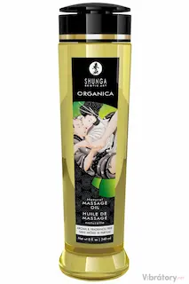 Masážní olej Shunga ORGANICA Natural, 240 ml