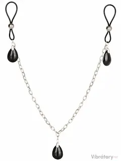 CalExotics Nipple Play Non-Piercing Nipple Chain Jewelry